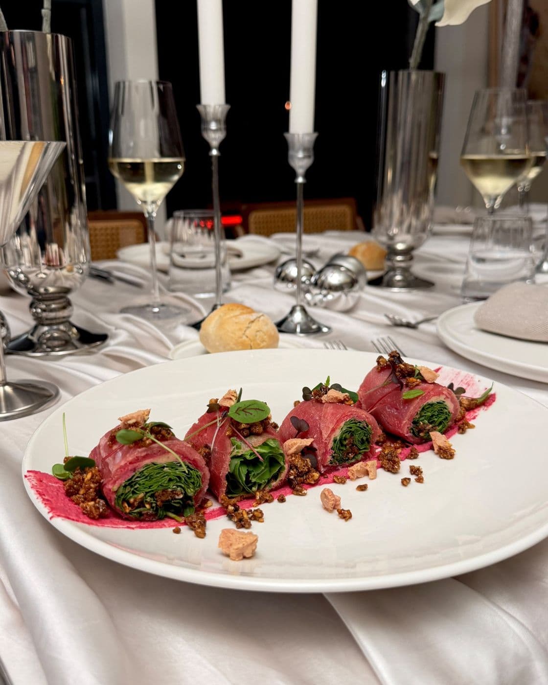 Le maki signature, revisité au foie gras